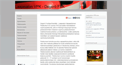 Desktop Screenshot of laajasalonvpk.com