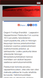 Mobile Screenshot of laajasalonvpk.com