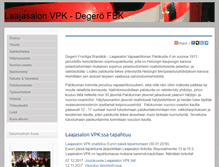 Tablet Screenshot of laajasalonvpk.com